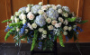 Hydrangea Full Casket Spray (shown at $450.00)